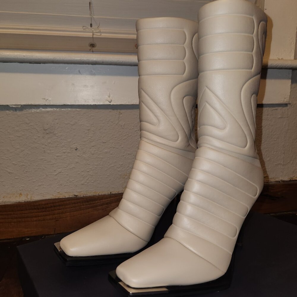 Le Silla Leather Western Boots